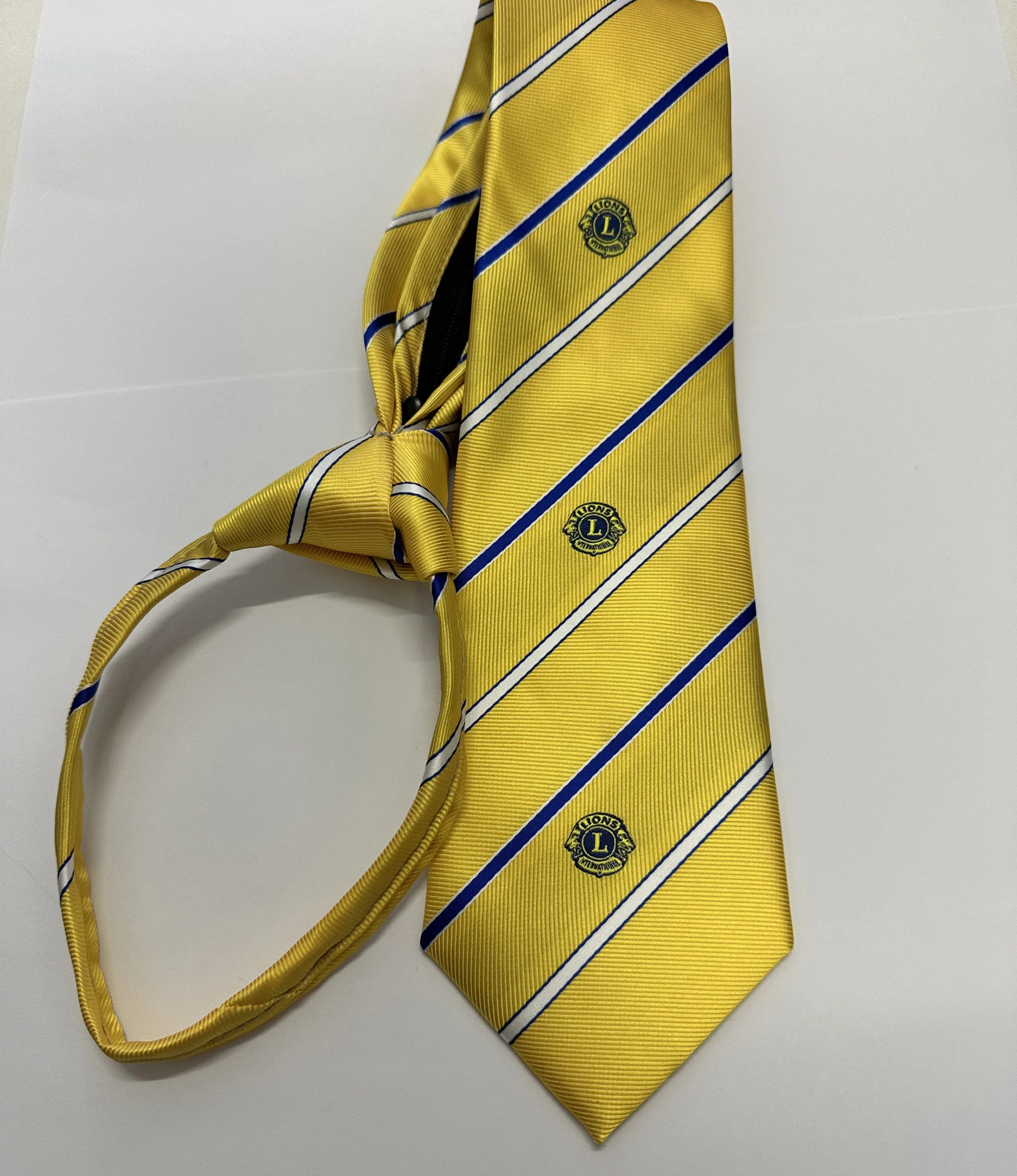 uniform stripe necktie for poromotion_SKU_04_6号款提花 拉链款 涤丝8_48CM