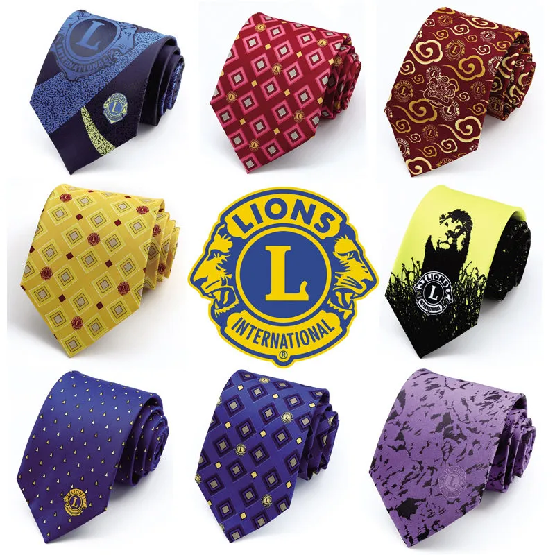 JAMES CITY LIONS CLUB uniform tie
